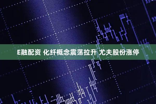 E融配资 化纤概念震荡拉升 尤夫股份涨停