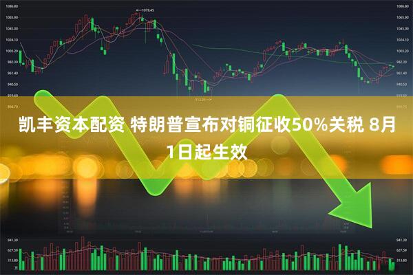 凯丰资本配资 特朗普宣布对铜征收50%关税 8月1日起生效